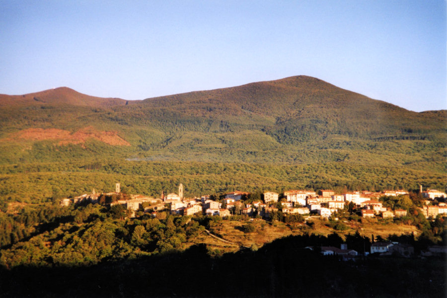 Panorama di Castel del Piano